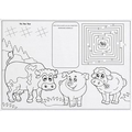 Stock Design Barnyard Animals Activity Sheet